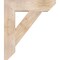Ekena Millwork Traditional Slat Smooth Bracket, Douglas Fir, 5 1/2"W x 26"D x 30"H BKT06X26X30TRA06SDF - alternate 3
